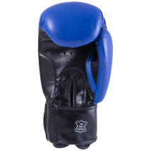 Перчатки боксерские Spider Blue, к/з, 12 oz